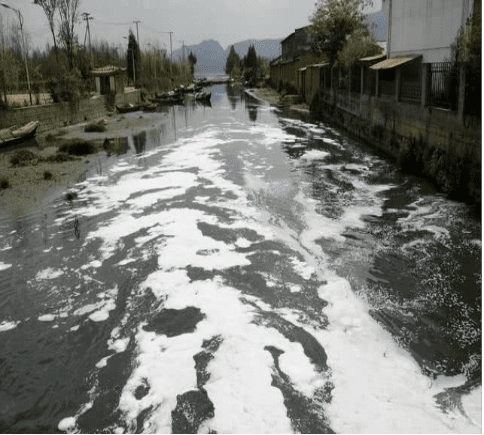 生活污水消泡劑應用場景圖